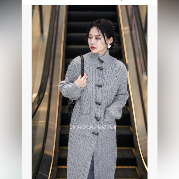 Cardigans for Women 2024 Button Down Sweaters Winter Coats with Pockets - Picture 9 of 16